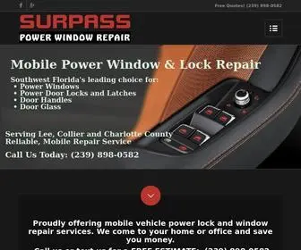 Surpasspowerwindow.com(Surpass Power Window and Locks) Screenshot