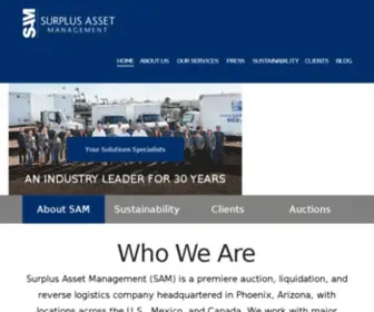 Surplusassetmanagement.com(Surplus Asset Management) Screenshot