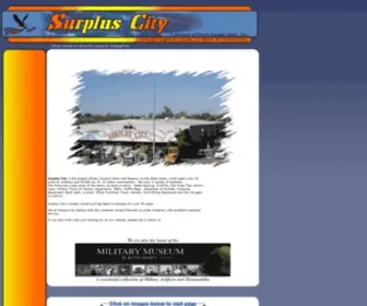 Surpluscity.com(Surplus City) Screenshot