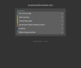 Surpluscityfuncenter.com(Surpluscityfuncenter) Screenshot
