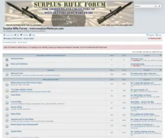 Surplusrifleforum.com(Surplusrifle Forum) Screenshot