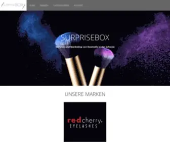 Surprisebox.ch(Ihr Kosmetikgrosshändler) Screenshot