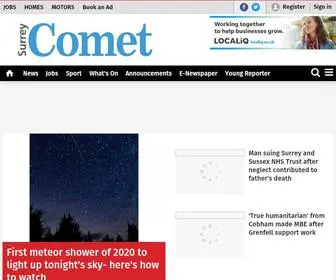 Surreycomet.co.uk(Surrey Comet) Screenshot
