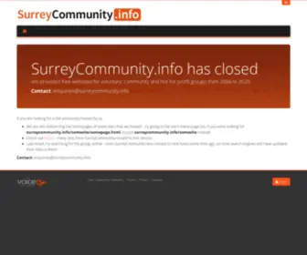 Surreycommunity.info(Community) Screenshot