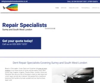 Surreydentsandscratches.co.uk(Car Body Repair in Chessington) Screenshot