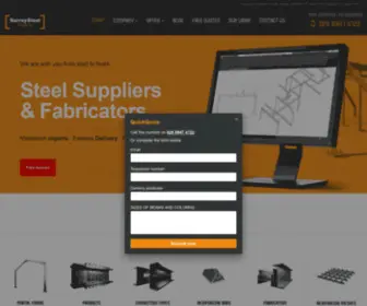 Surreysteels.com(Steel fabricator and supplier in London) Screenshot