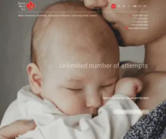 Surrogacycmc.com(Commercial surrogacy clinic) Screenshot