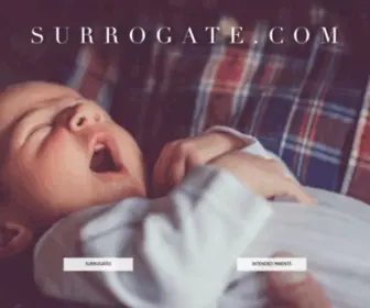 Surrogate.com(Information About Surrogacy) Screenshot