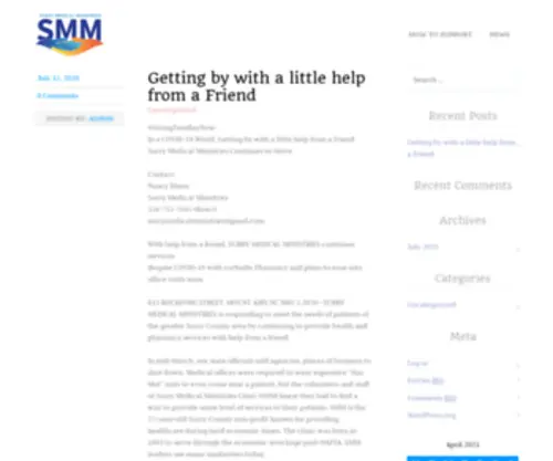 Surrymedicalministries.com(A non) Screenshot