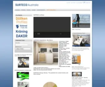 Surteco.com.au(SURTECO Australia) Screenshot