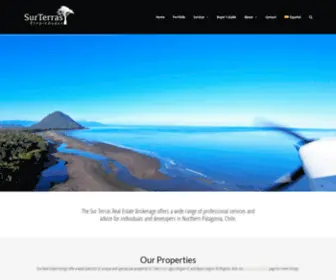 Surterraschile.com(Full Service Real Estate Agent) Screenshot