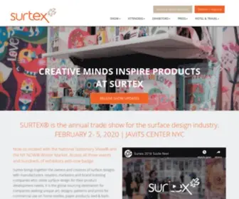 Surtex.com(B2B Marketplace for Original Art) Screenshot
