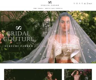 Suruchiparakh.com(Suruchi Parakh Couture) Screenshot