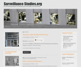 Surveillance-Studies.org(Surveillance Studies.org) Screenshot