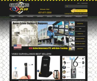 Surveillanceplus.com(Surveillance Cameras and Spy Equipment and Installation) Screenshot