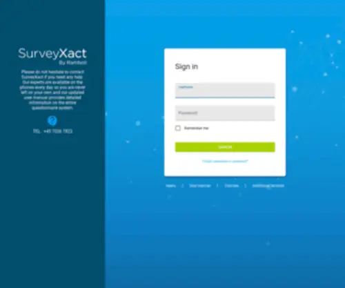 Survey-Xact.de(SurveyXact) Screenshot