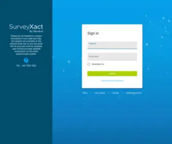 Survey-Xact.no(SurveyXact) Screenshot