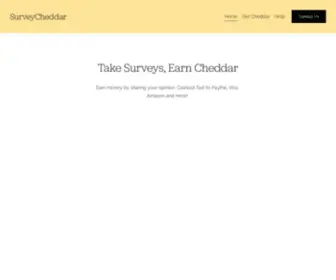 Surveycheddar.com(Earn Cash Back and Rewards for Your Opinions and Purchases) Screenshot