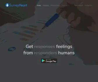 Surveyheart.com(Online Survey) Screenshot
