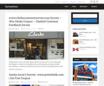 Surveyhour.com(The home of surveys) Screenshot