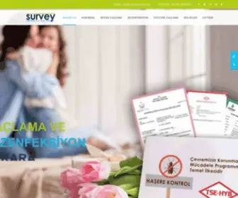 Surveyilaclama.com(Ankara Dezenfeksiyon) Screenshot