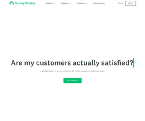 Surveymk.com(Online Survey Software for the Enterprise) Screenshot