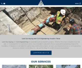 Surveyor.com(Land Surveying & Civil Engineering Houston Texas) Screenshot