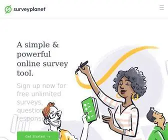 Surveyplanet.com(Free Online Survey Maker) Screenshot