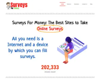 Surveysfor.money(Surveys for money) Screenshot