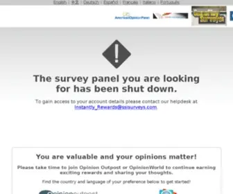 Surveyspree.com(This survey panel has been shutdown) Screenshot