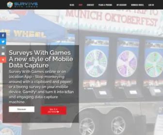 Surveyswithgames.com(A global platform) Screenshot