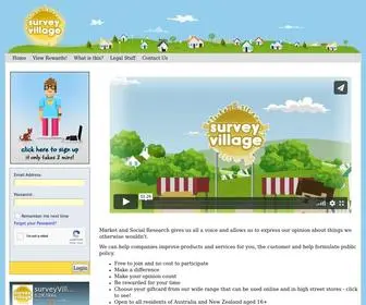 Surveyvillage.com.au(YSpeak) Screenshot
