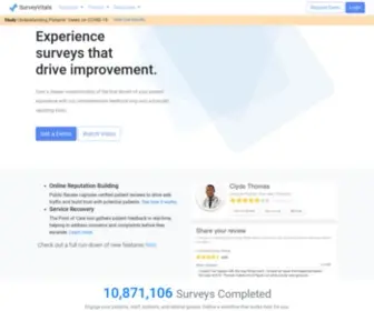 Surveyvitals.com(SurveyVitals) Screenshot
