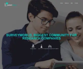 Surveyworld.me(The indepent comparison community of research companies) Screenshot