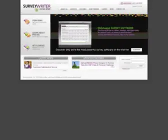 Surveywriter.net(Survey Writer) Screenshot