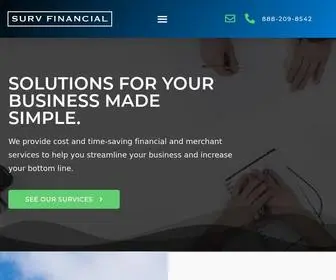 SurvFinancial.com Screenshot