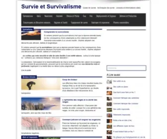 Survie-ET-Survivalisme.com(Survie et Survivalisme) Screenshot