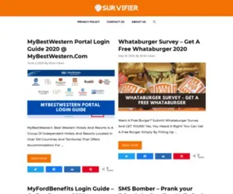 Survifier.com(Survifier) Screenshot