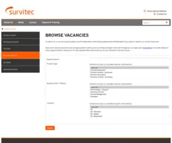 Survitec-Jobs.com(Survitec Jobs) Screenshot