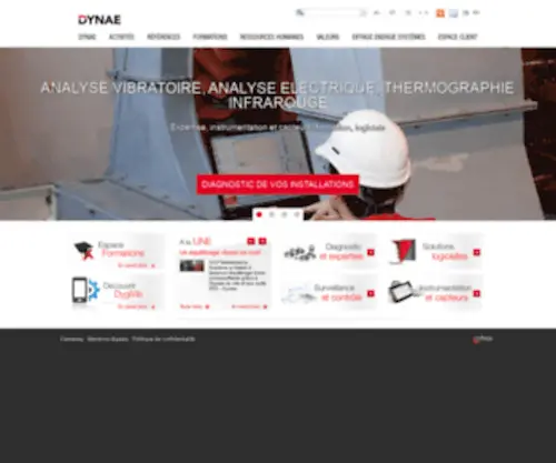 Survitec.fr(Dynae) Screenshot