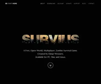 Survius.com(Open World Zombie Survival Game) Screenshot