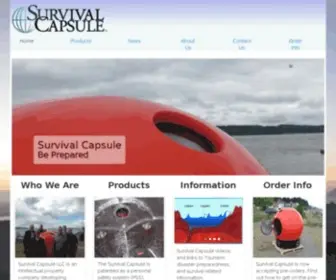 Survival-Capsule.com(Survival Capsule) Screenshot