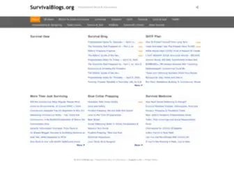 Survivalblogs.org(Preparedness News & Information) Screenshot