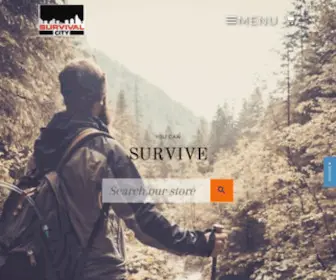 Survivalcity.com(Create an Ecommerce Website and Sell Online) Screenshot