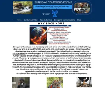 Survivalcommunications.net(Survivalcommunications) Screenshot