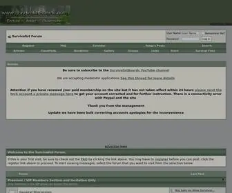 Survivalistboards.com(Survivalist Forum) Screenshot