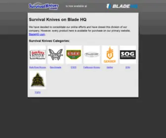 Survivalknives.com(Knives, EDC, and Outdoor Gear) Screenshot