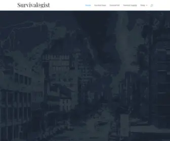 Survivalogist.com(About Survival and Survival Kits) Screenshot