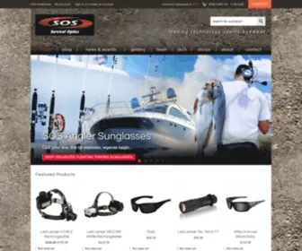 Survivaloptics.com.au(SOS Eyewear) Screenshot