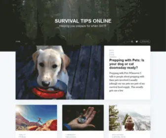 Survivaltipsonline.com(Survival Tips Online) Screenshot